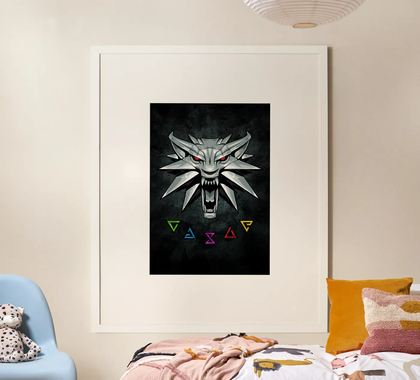 The Wolf Poster von Nabakumovart II