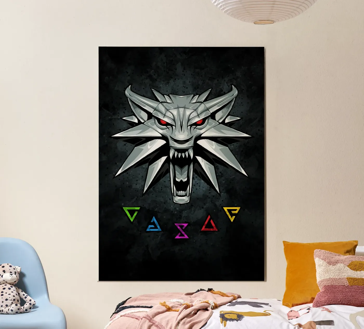 The Wolf Poster von Nabakumovart II