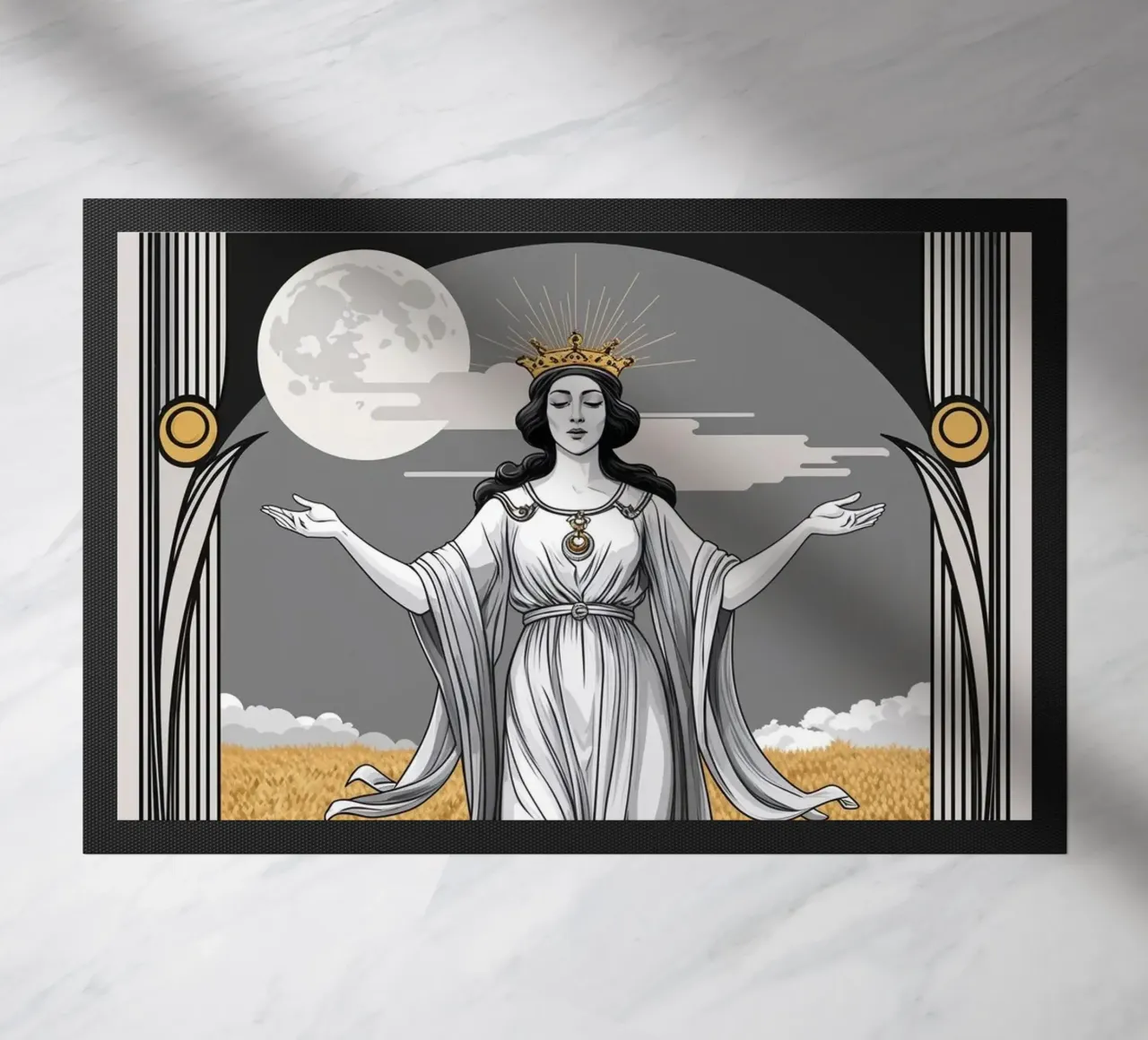 L'Imperatrice - Simbolo di abbondanza zerbino da Mystique & Muse