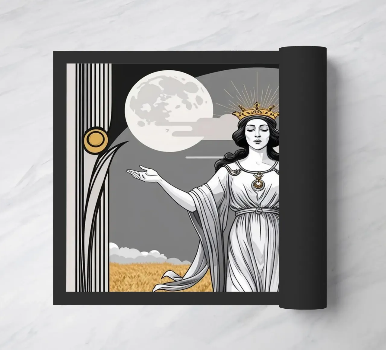 L'Imperatrice - Simbolo di abbondanza zerbino da Mystique & Muse