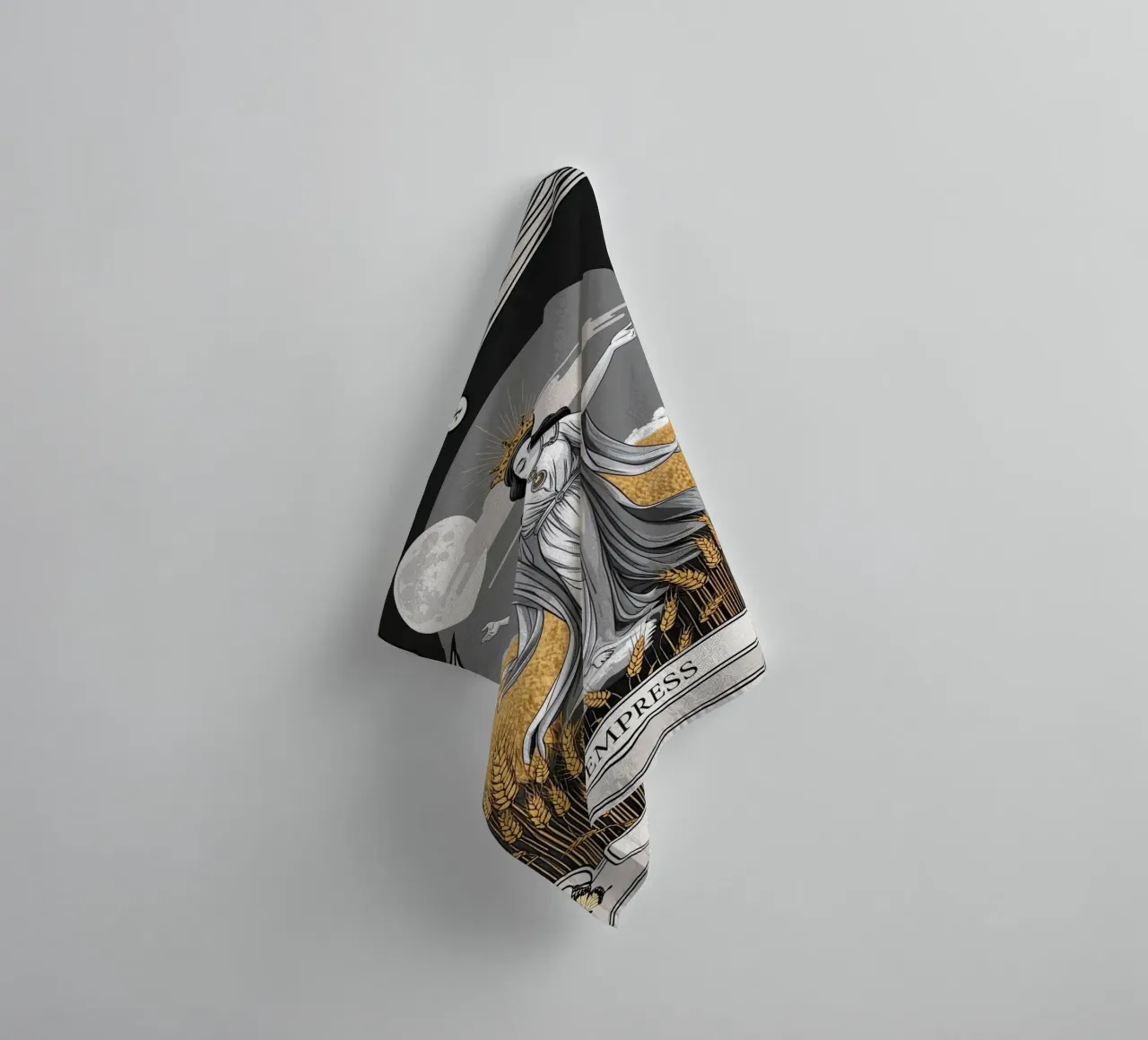 The Empress – Symbol of Abundance towel by Mystique & Muse