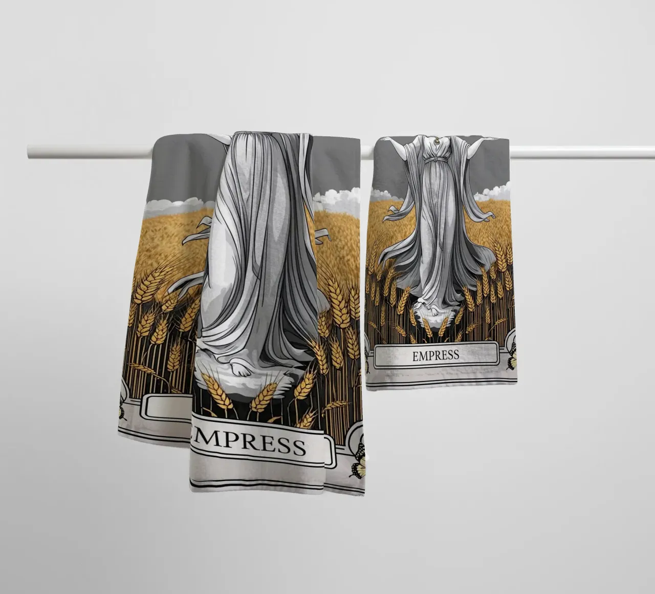 The Empress – Symbol of Abundance towel by Mystique & Muse