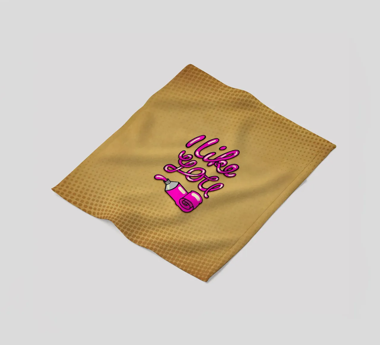 I like you coperta in pile da Linda van Bruggen