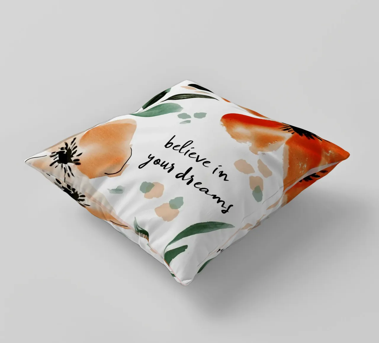 Believe In Your Dreams (Version 1) cuscino da treechild