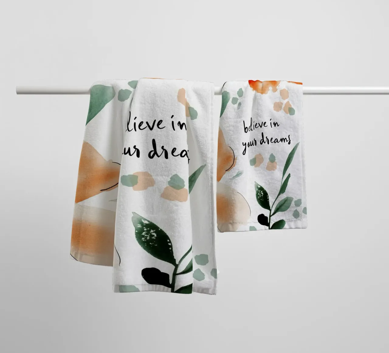 Believe In Your Dreams (Version 1) asciugamano da bagno da treechild
