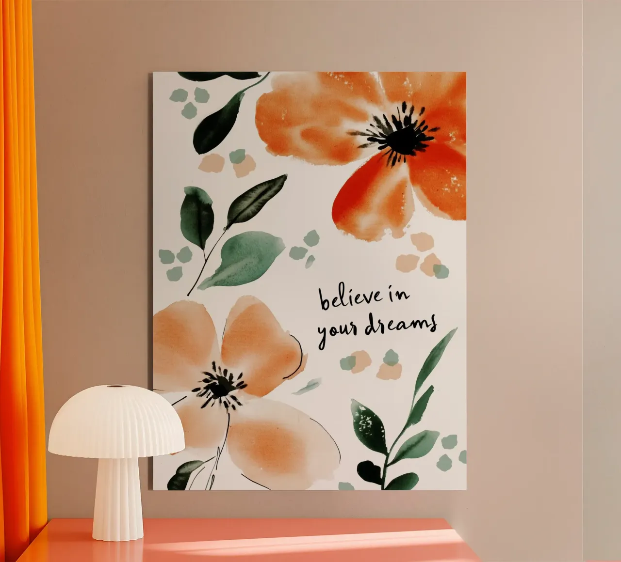 Believe In Your Dreams (Version 1) alluminio dibond da treechild