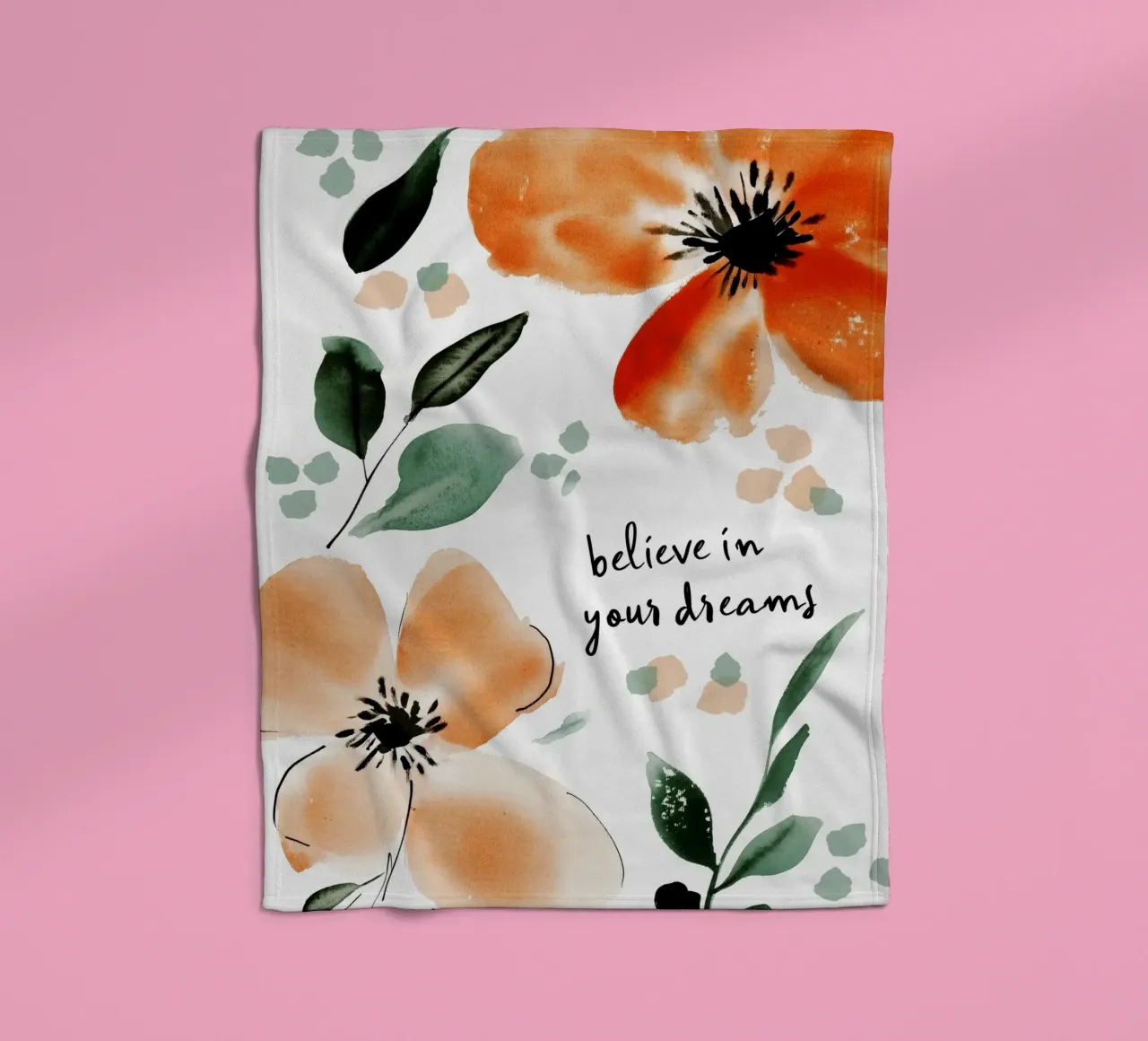 Believe In Your Dreams (Version 1) coperta in pile da treechild