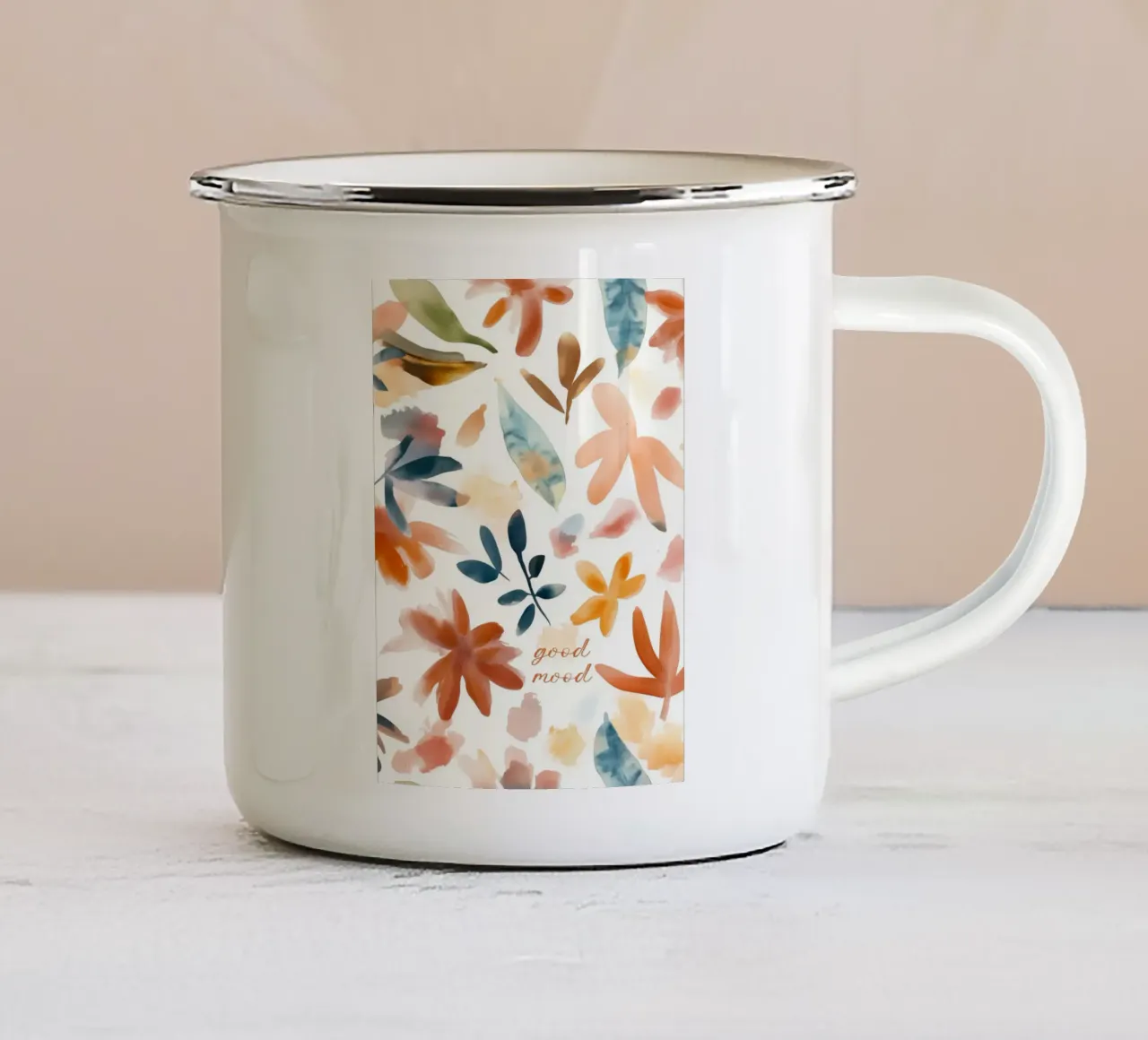 Good Mood tazza in smalto da treechild