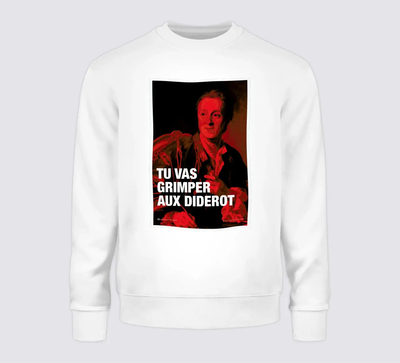Diderot sweatshirt van Fists Et Lettres