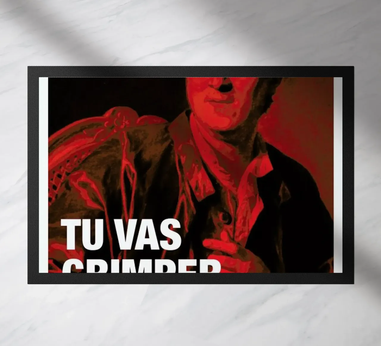 Diderot doormat by Fists Et Lettres