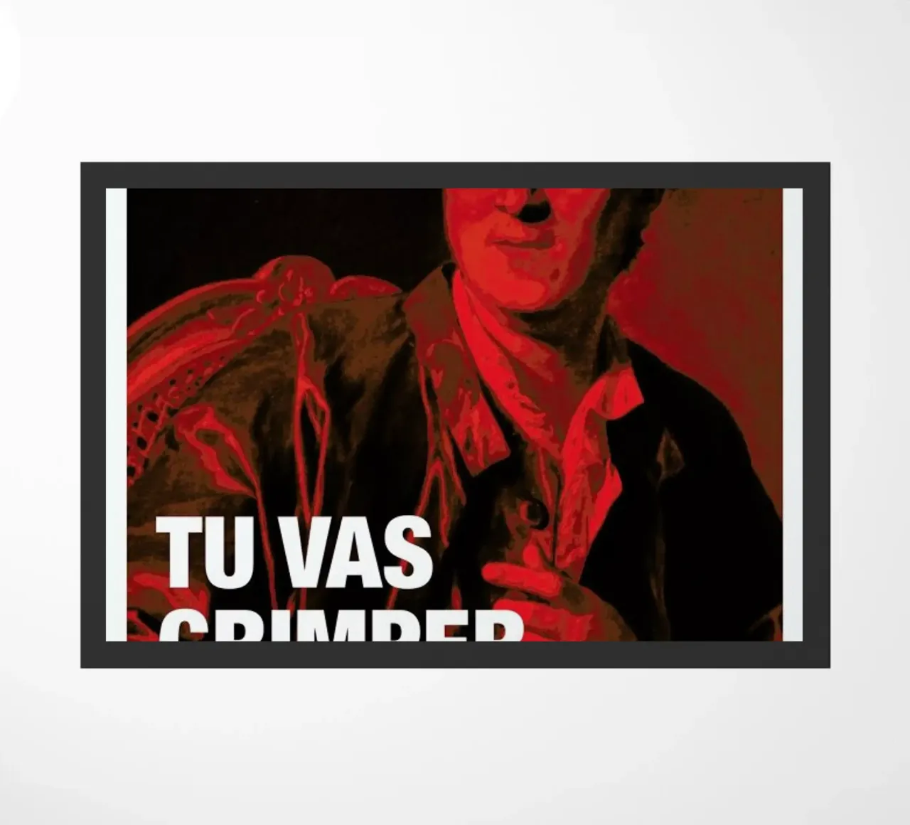 Diderot doormat by Fists Et Lettres