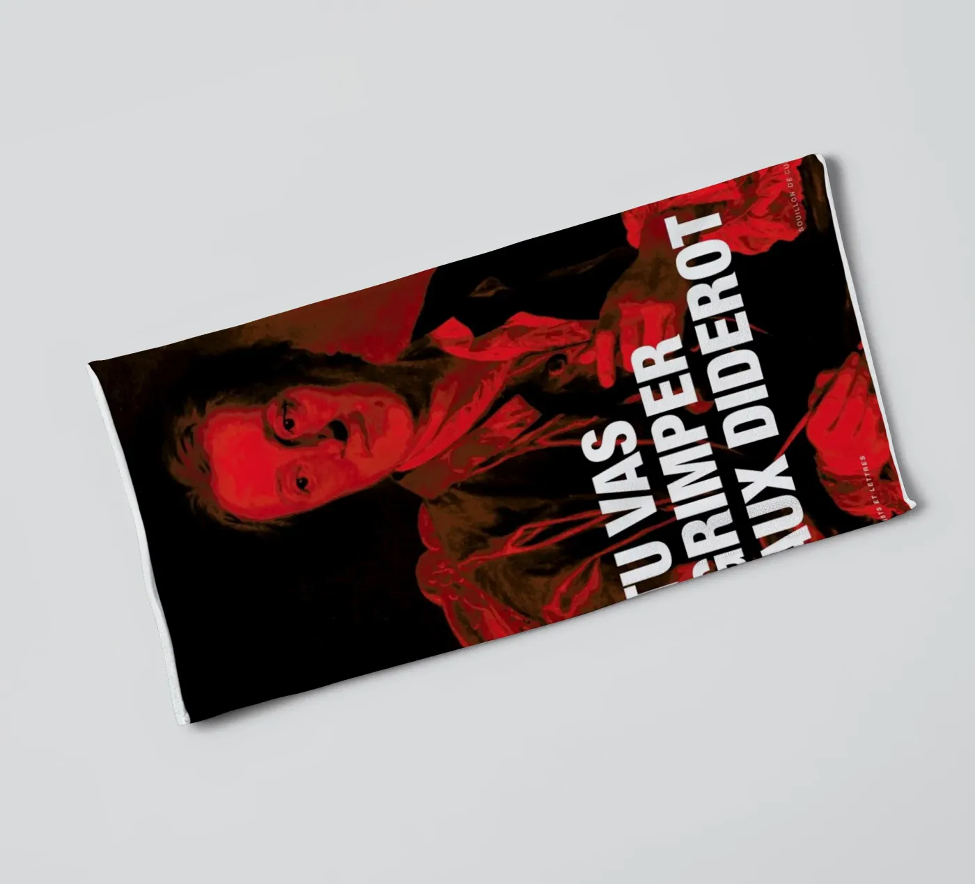 Diderot badhanddoek van Fists Et Lettres