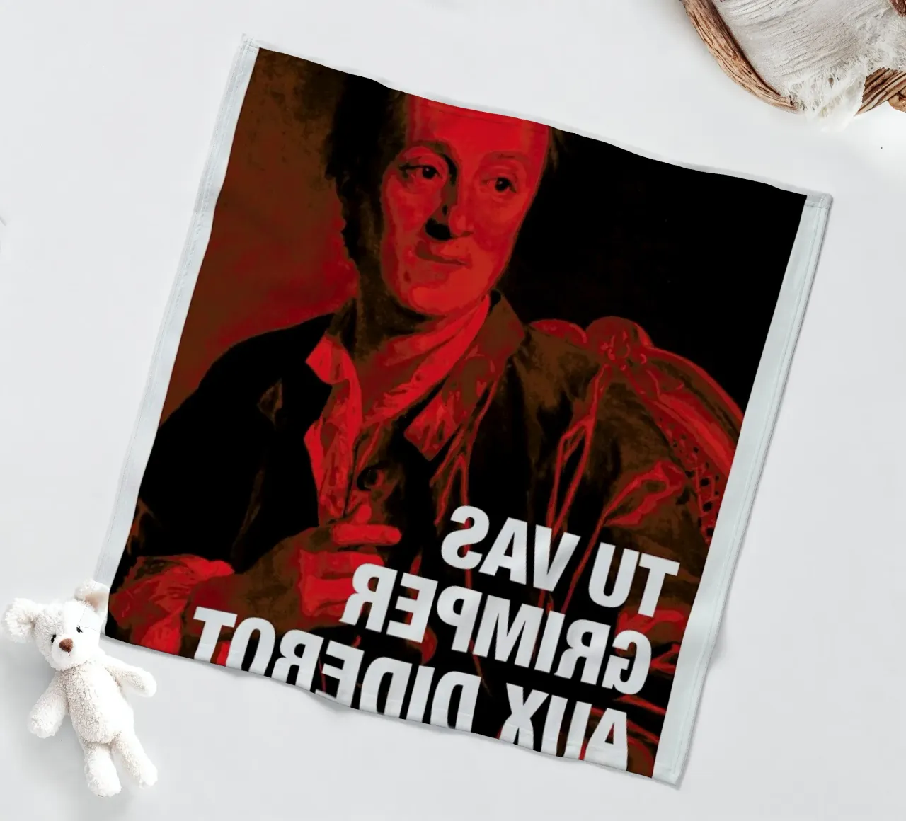 Diderot Fleecedecke von Fists Et Lettres