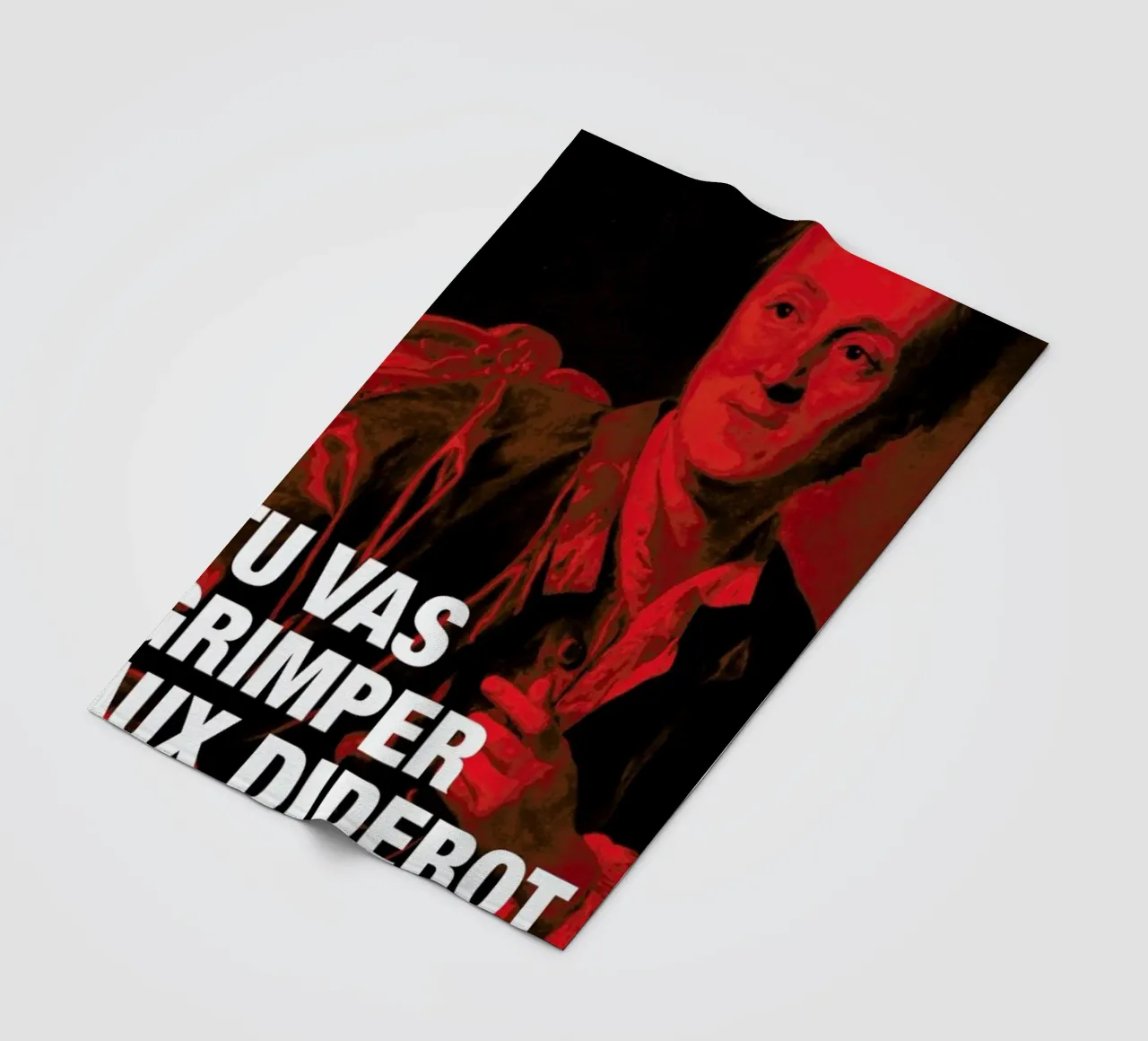 Diderot Fleecedecke von Fists Et Lettres