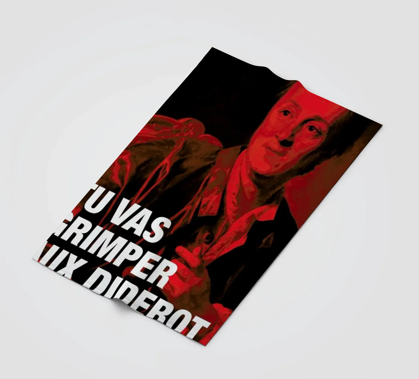 Diderot Fleecedecke von Fists Et Lettres