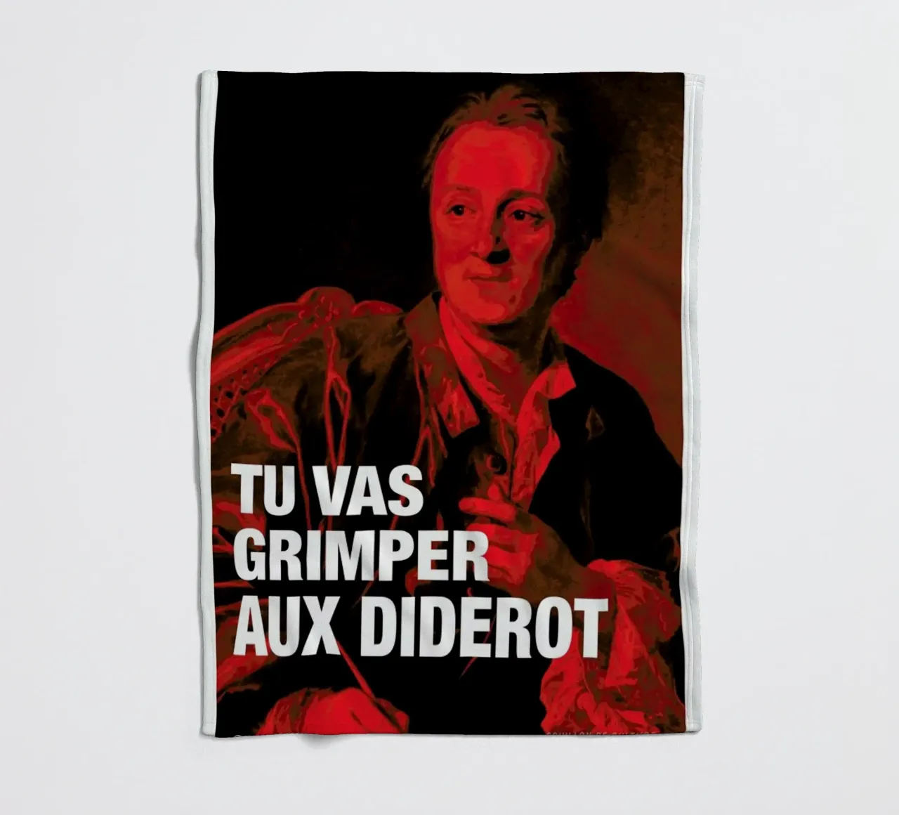 Diderot Fleecedecke von Fists Et Lettres