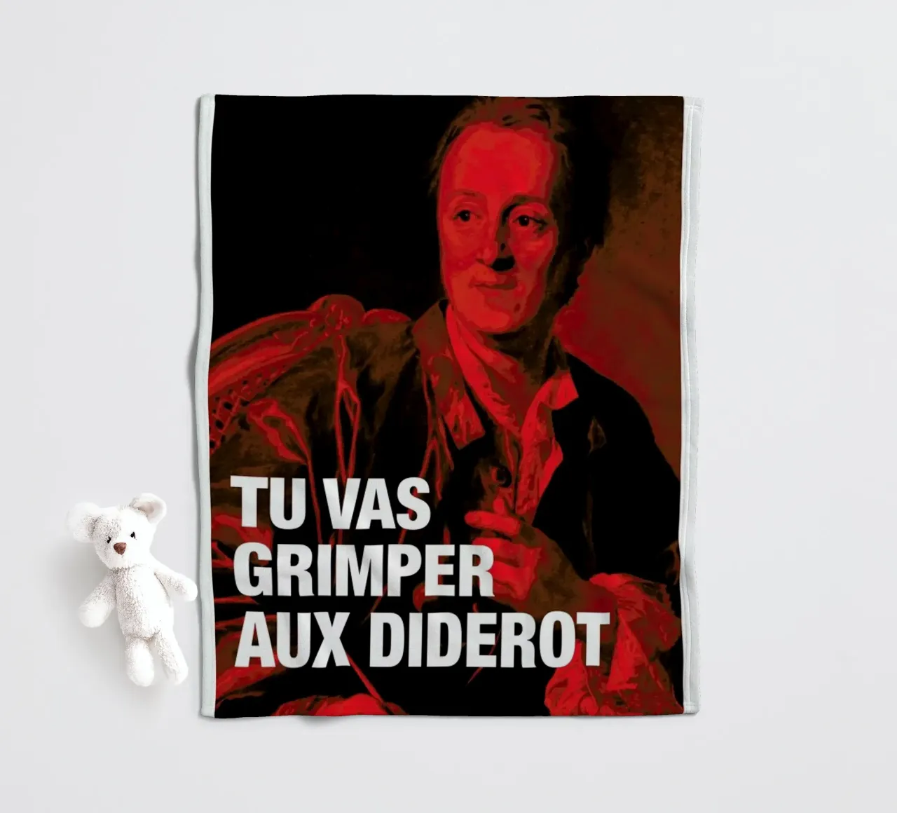 Diderot Fleecedecke von Fists Et Lettres