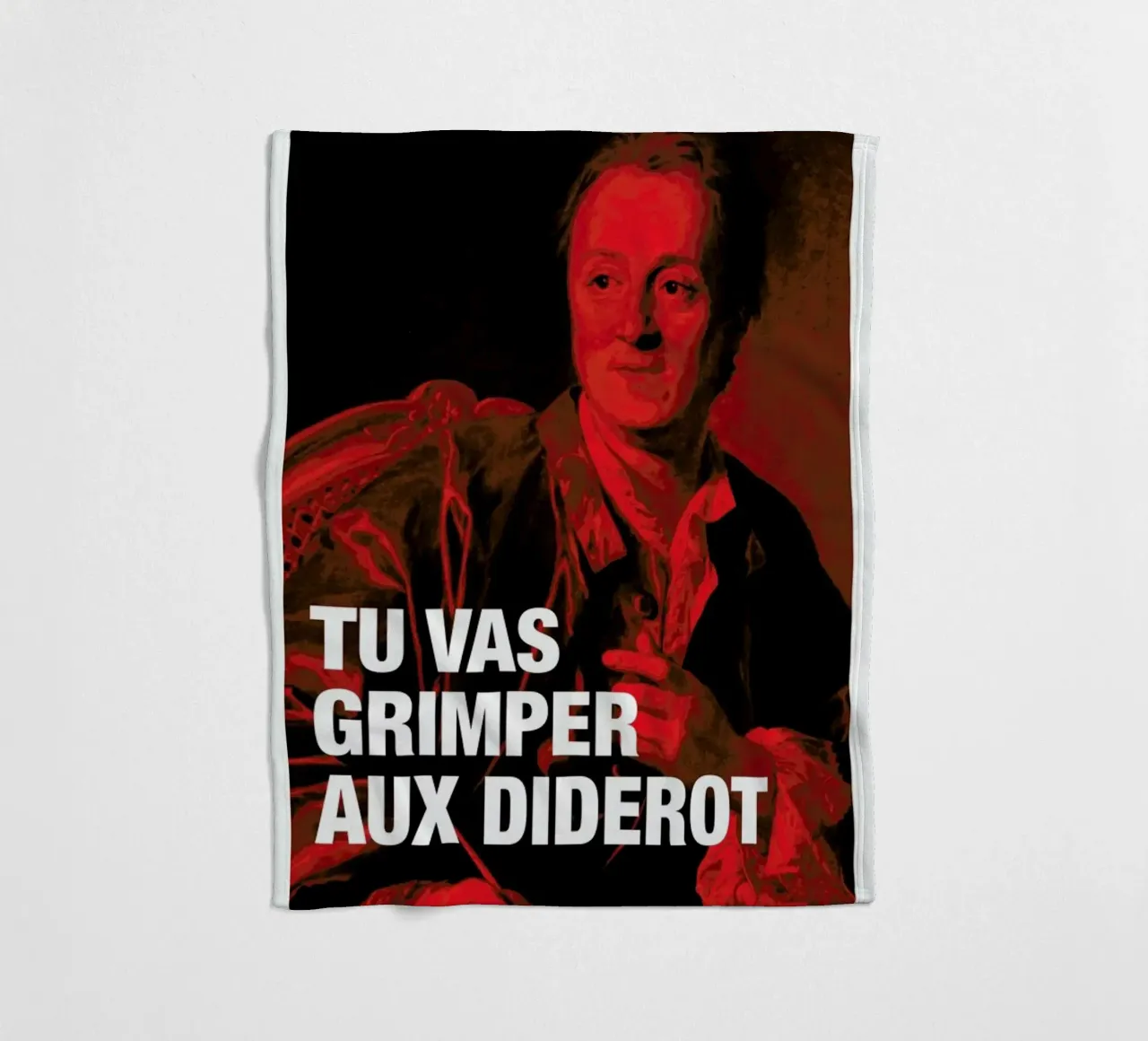 Diderot Fleecedecke von Fists Et Lettres
