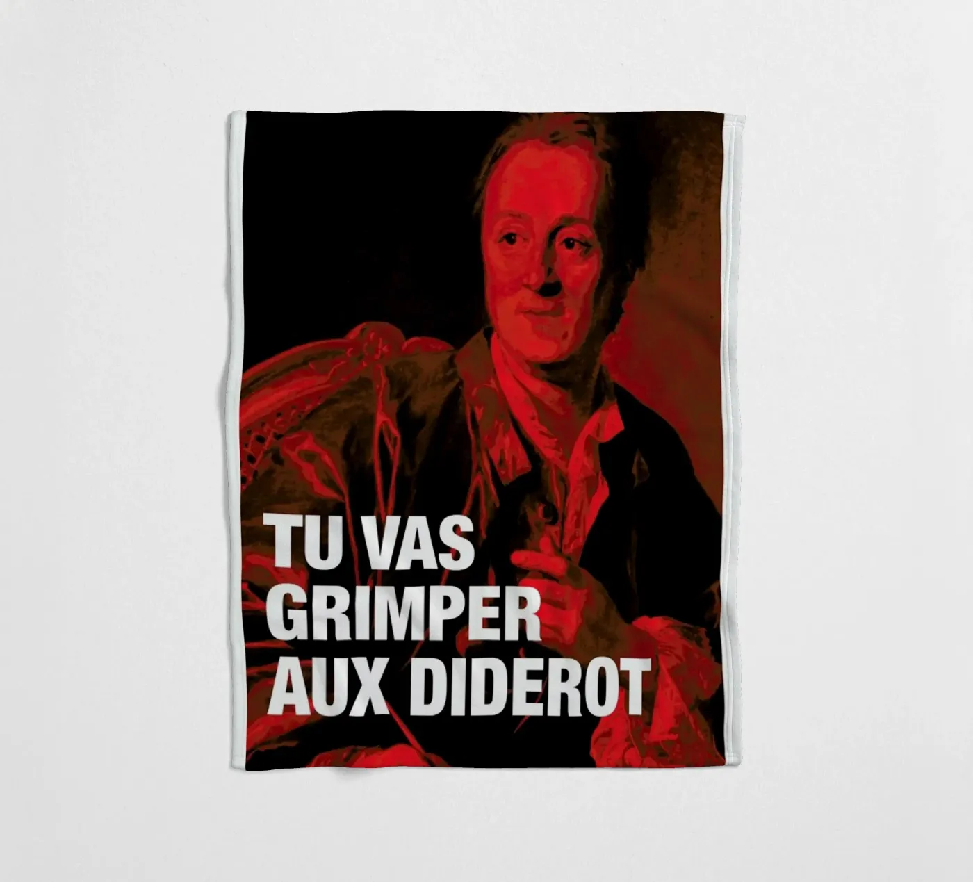Diderot Fleecedecke von Fists Et Lettres