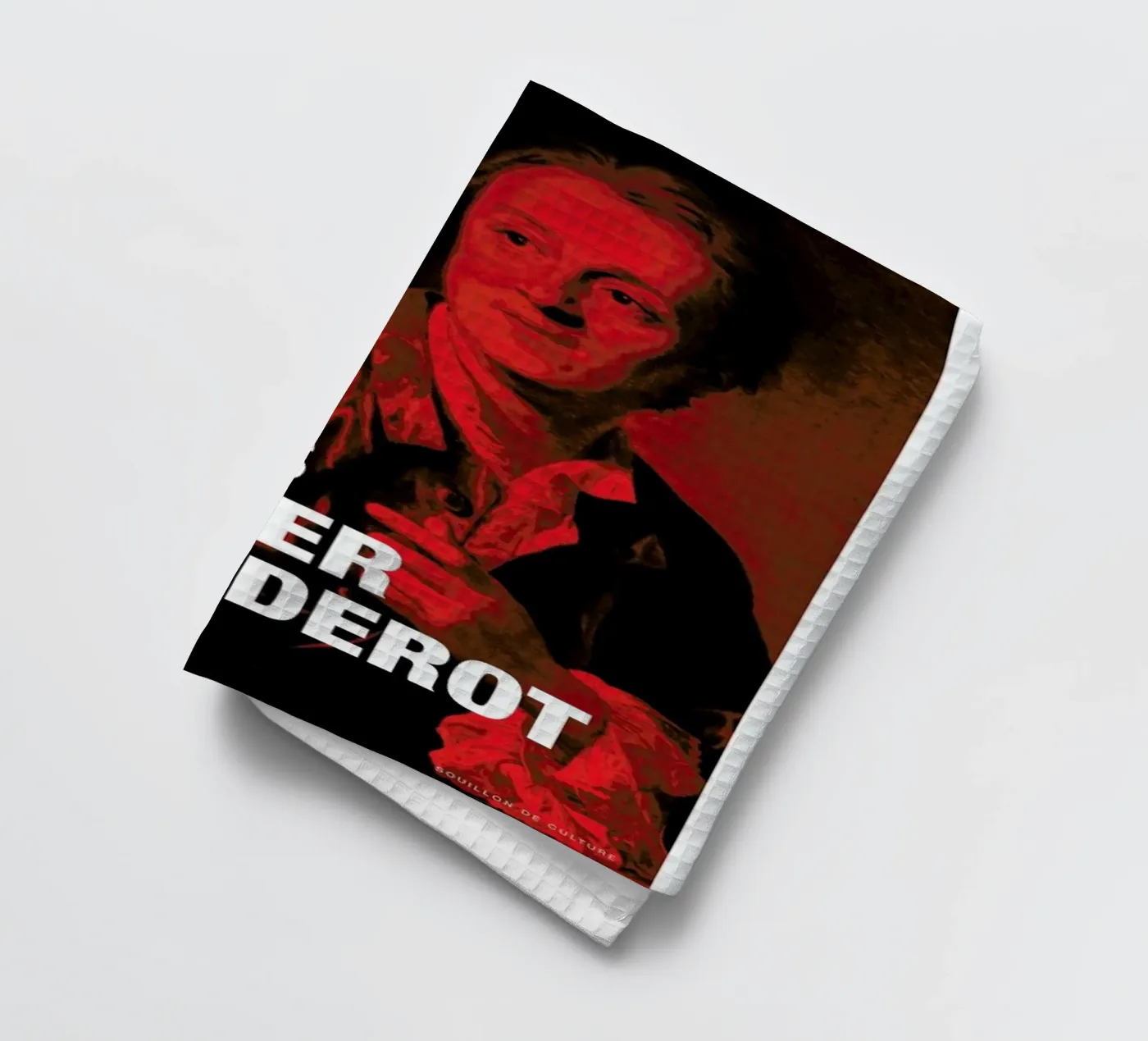 Diderot theedoek van Fists Et Lettres