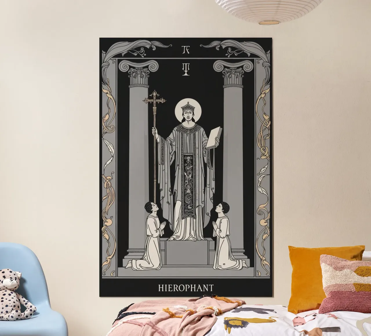 The Hierophant – Guardian of Spiritual Order hahnemühle by Mystique & Muse