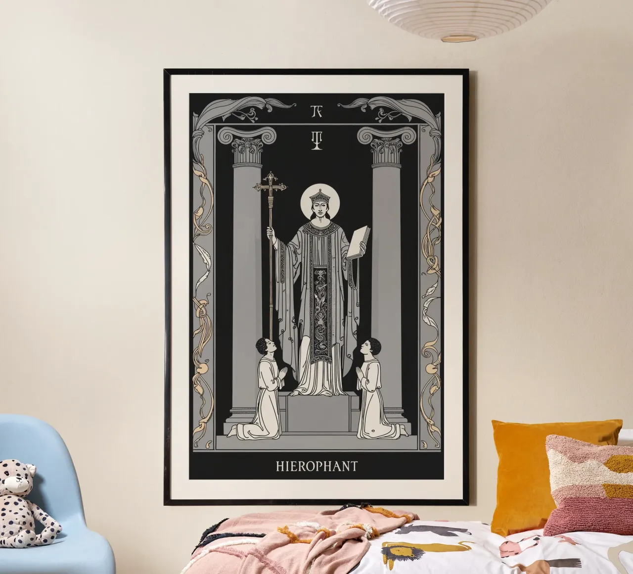 The Hierophant – Guardian of Spiritual Order hahnemühle by Mystique & Muse