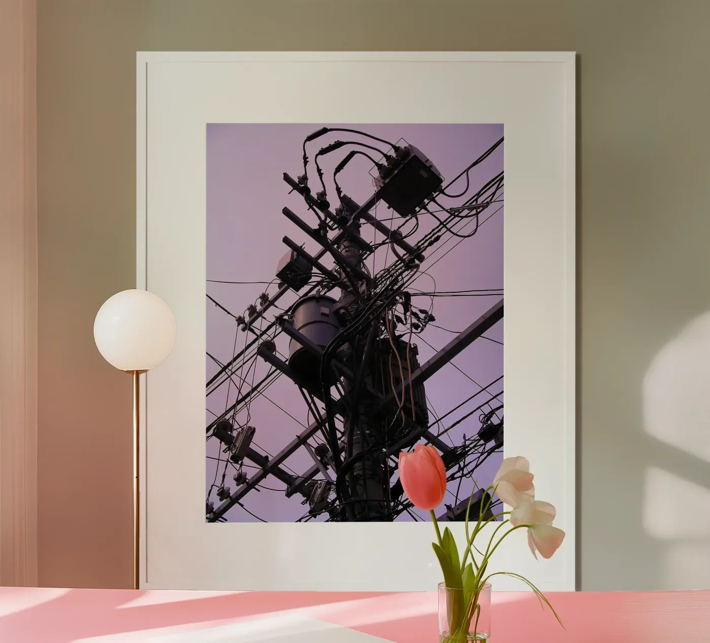 Untitled (Power Grid) poster da Drury Brennan