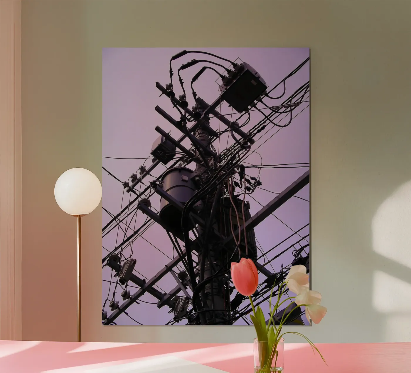 Untitled (Power Grid) poster da Drury Brennan