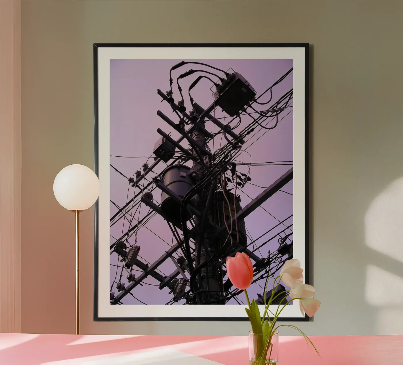 Untitled (Power Grid) poster da Drury Brennan