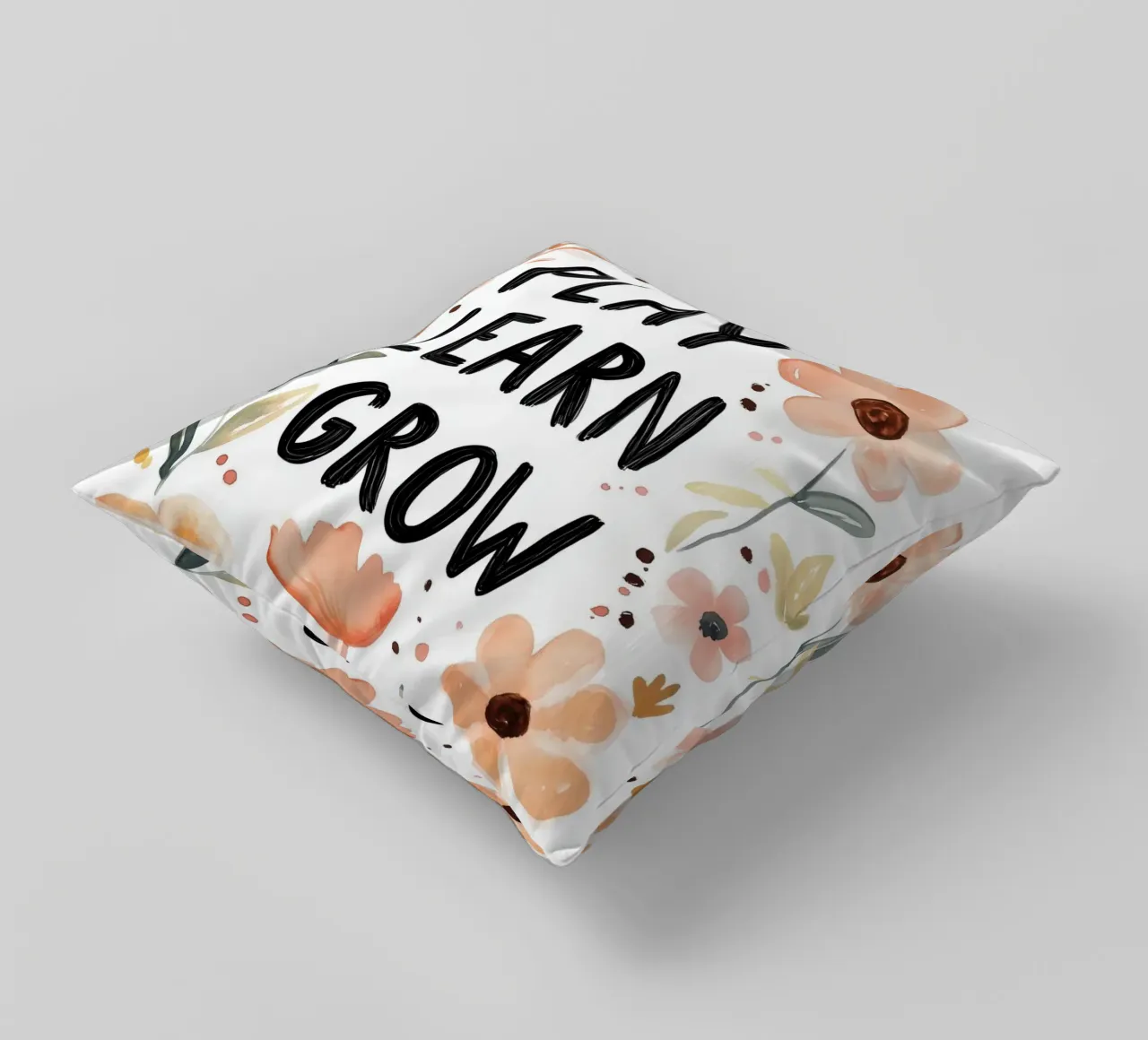 Play Learn Grow (version 2) cuscino da treechild