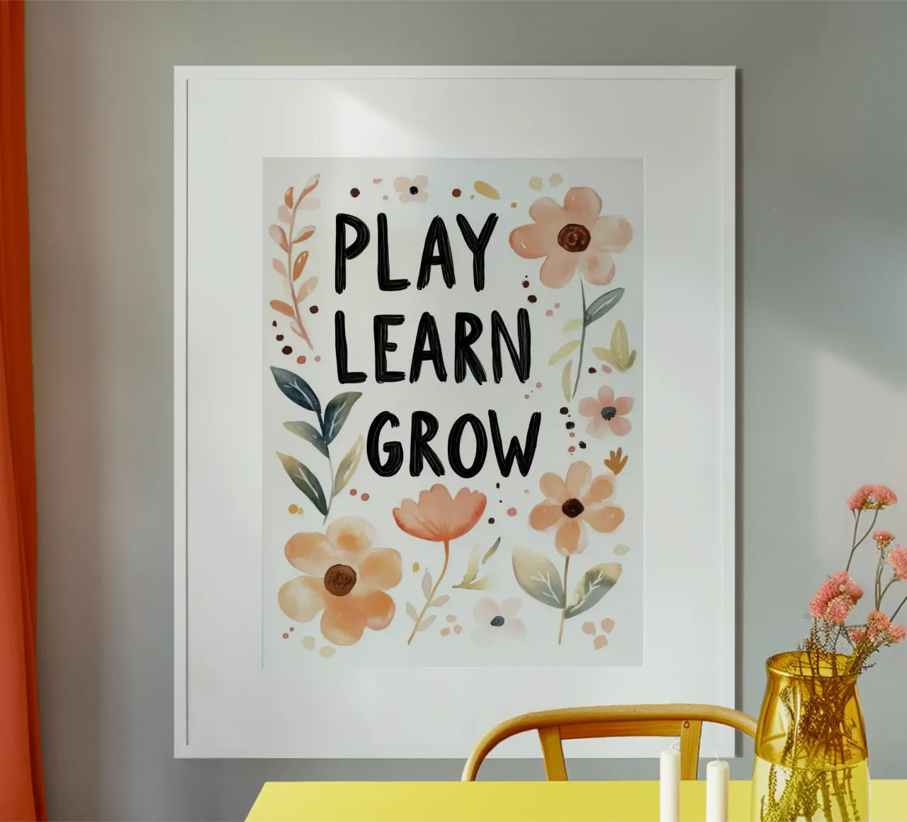 Play Learn Grow (version 2) poster da treechild