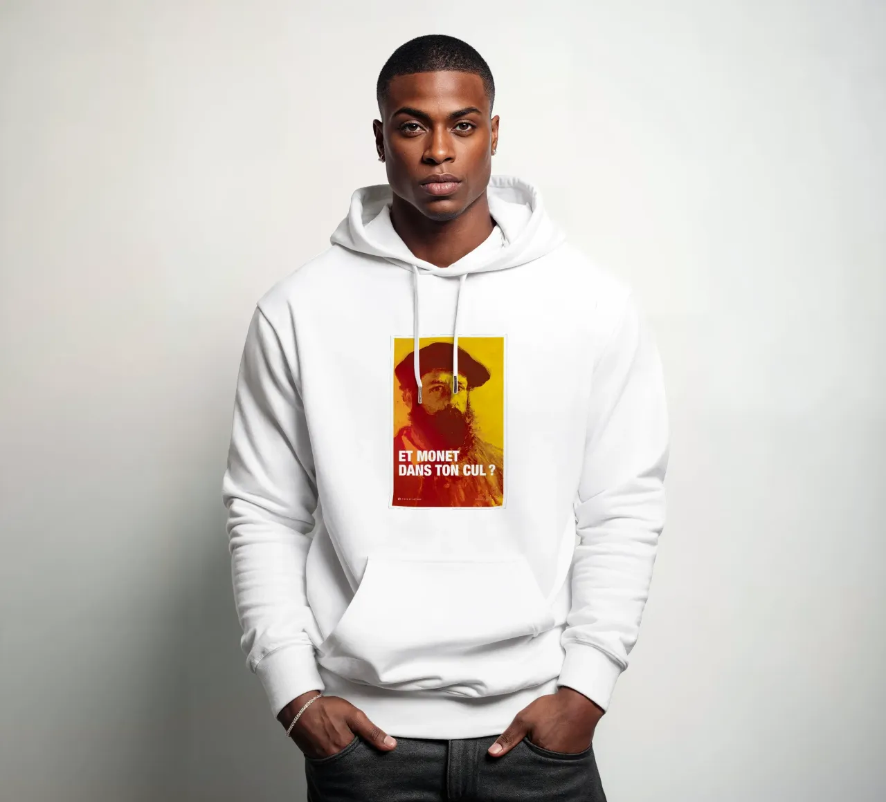 Monet felpa con cappuccio da Fists Et Lettres