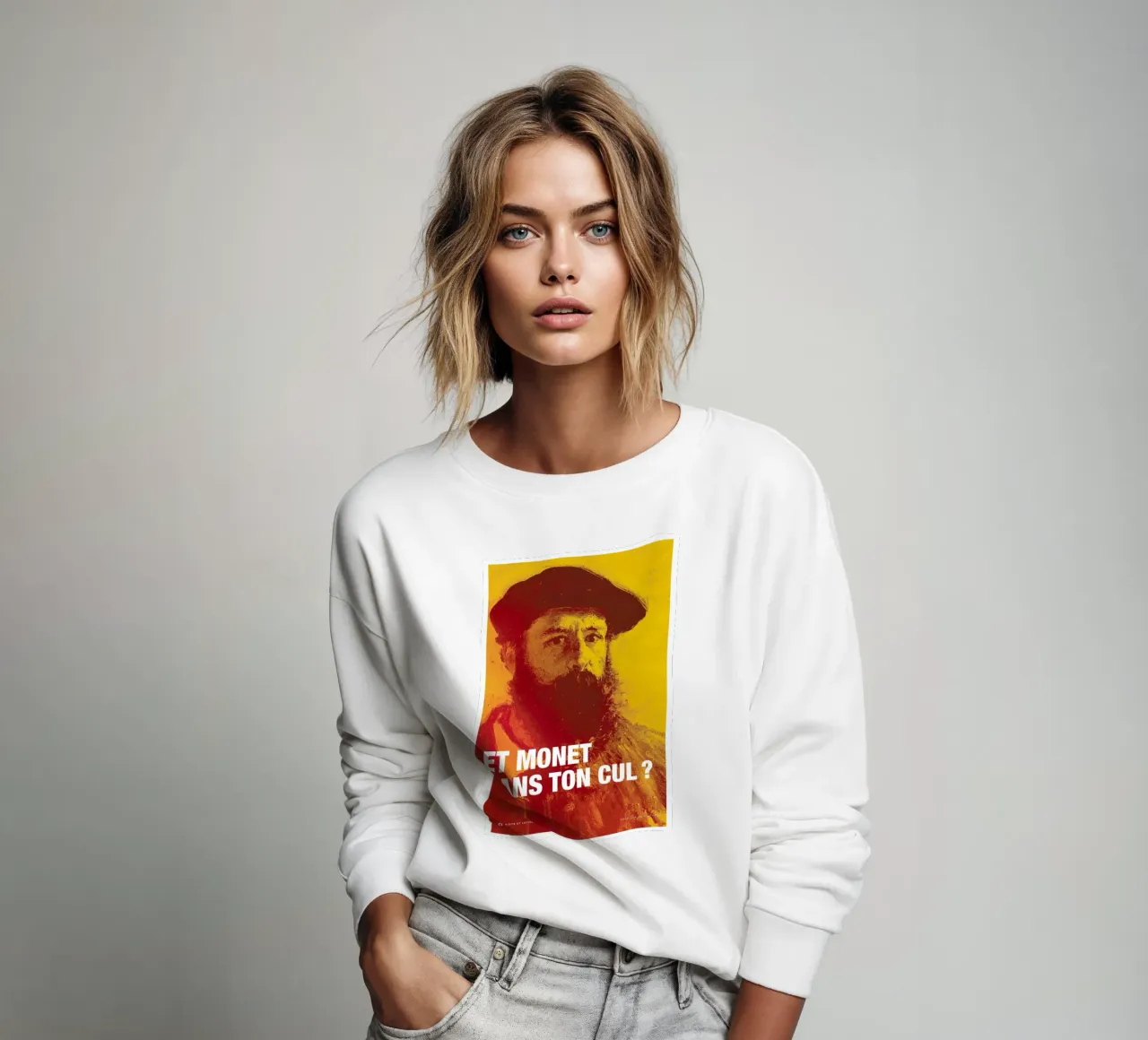 Monet sweatshirt van Fists Et Lettres