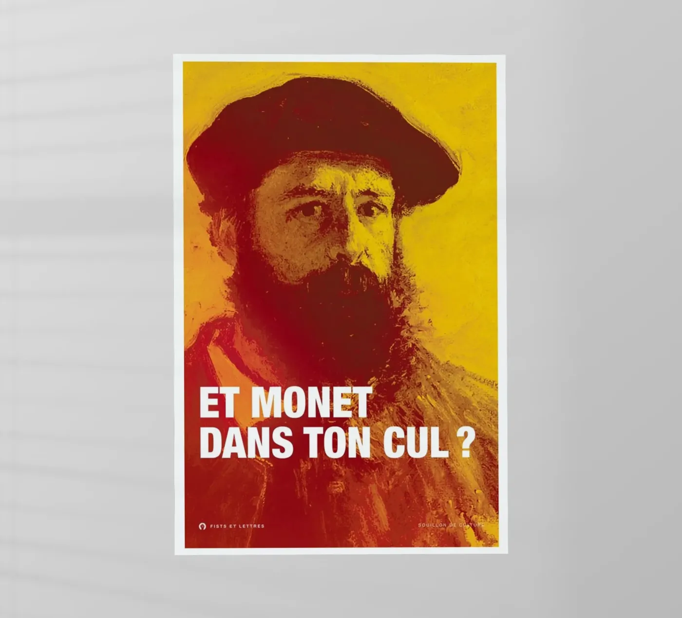 Monet pellicola backlit da Fists Et Lettres