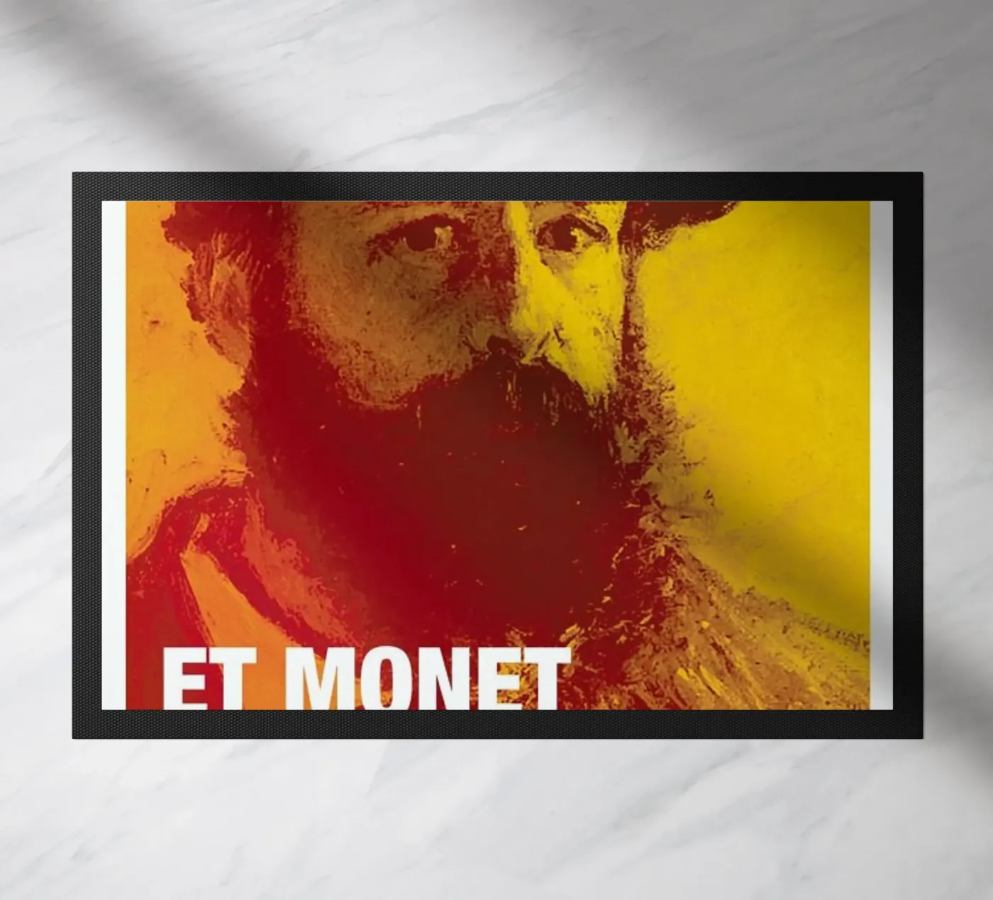 Monet doormat by Fists Et Lettres
