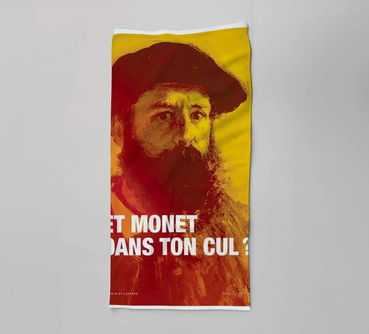 Monet asciugamano da bagno da Fists Et Lettres