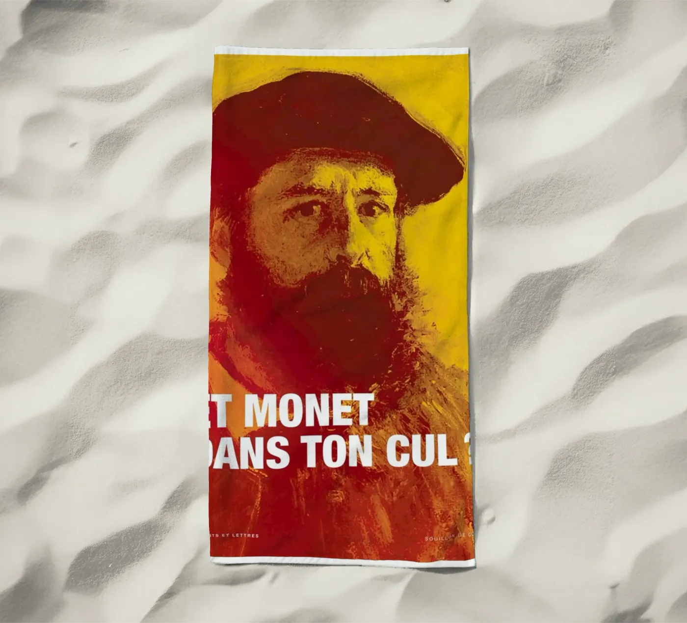 Monet telo mare da Fists Et Lettres