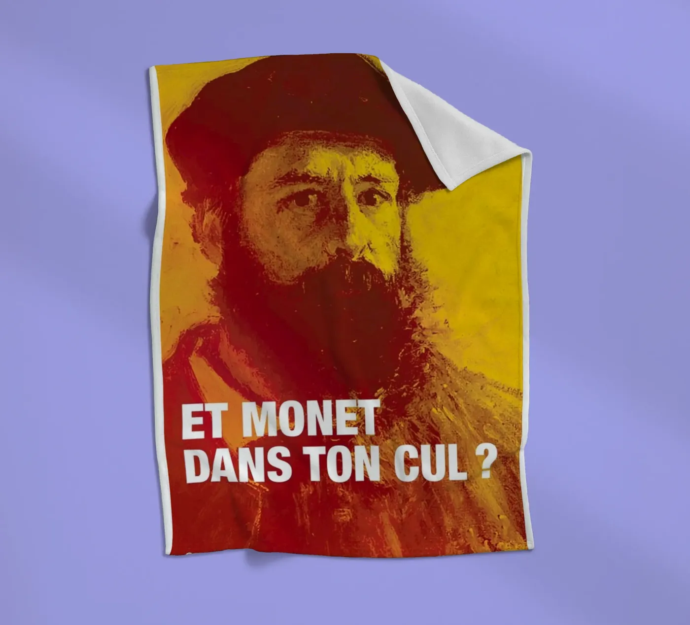 Monet fleecedeken van Fists Et Lettres