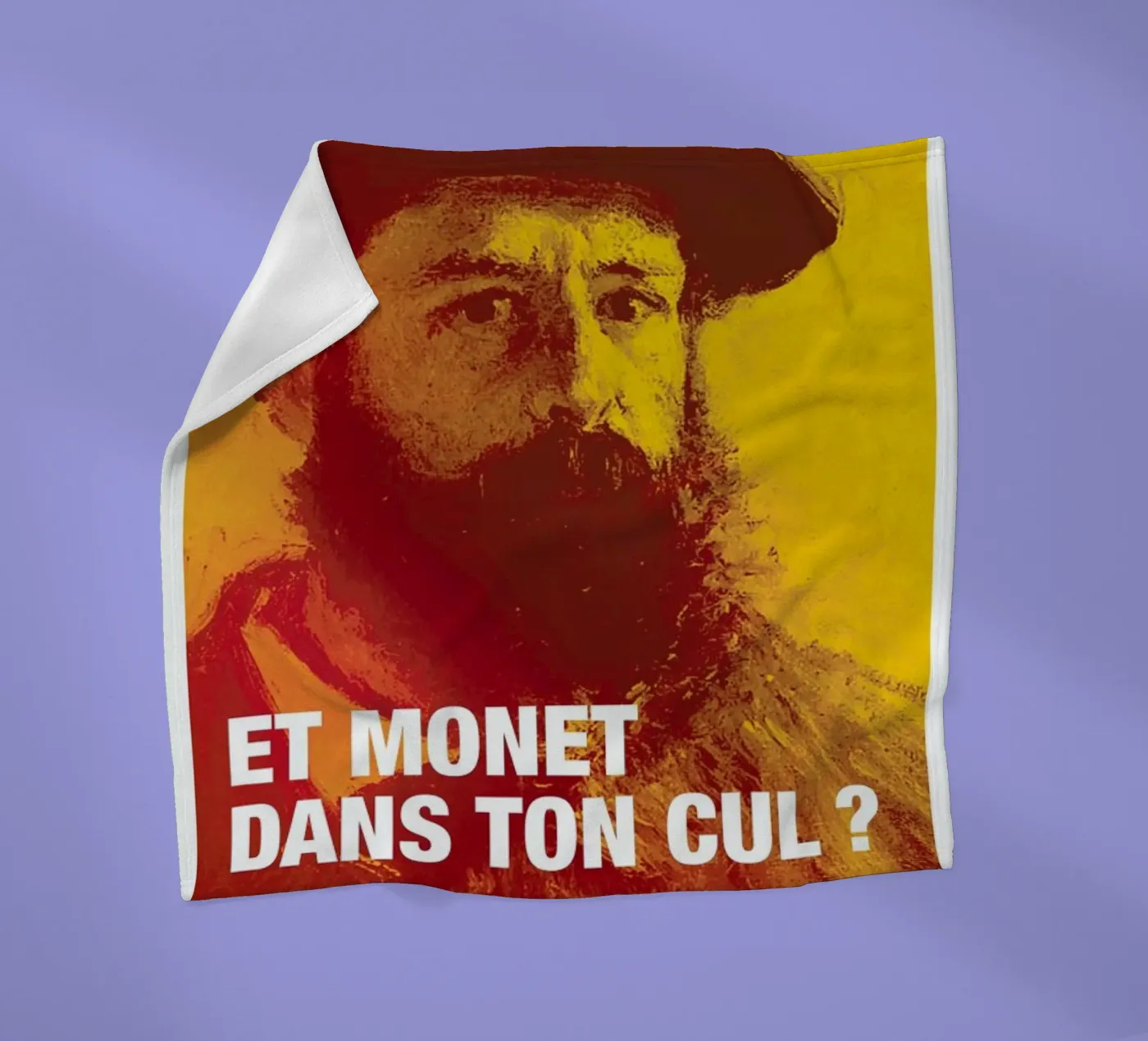 Monet fleecedeken van Fists Et Lettres