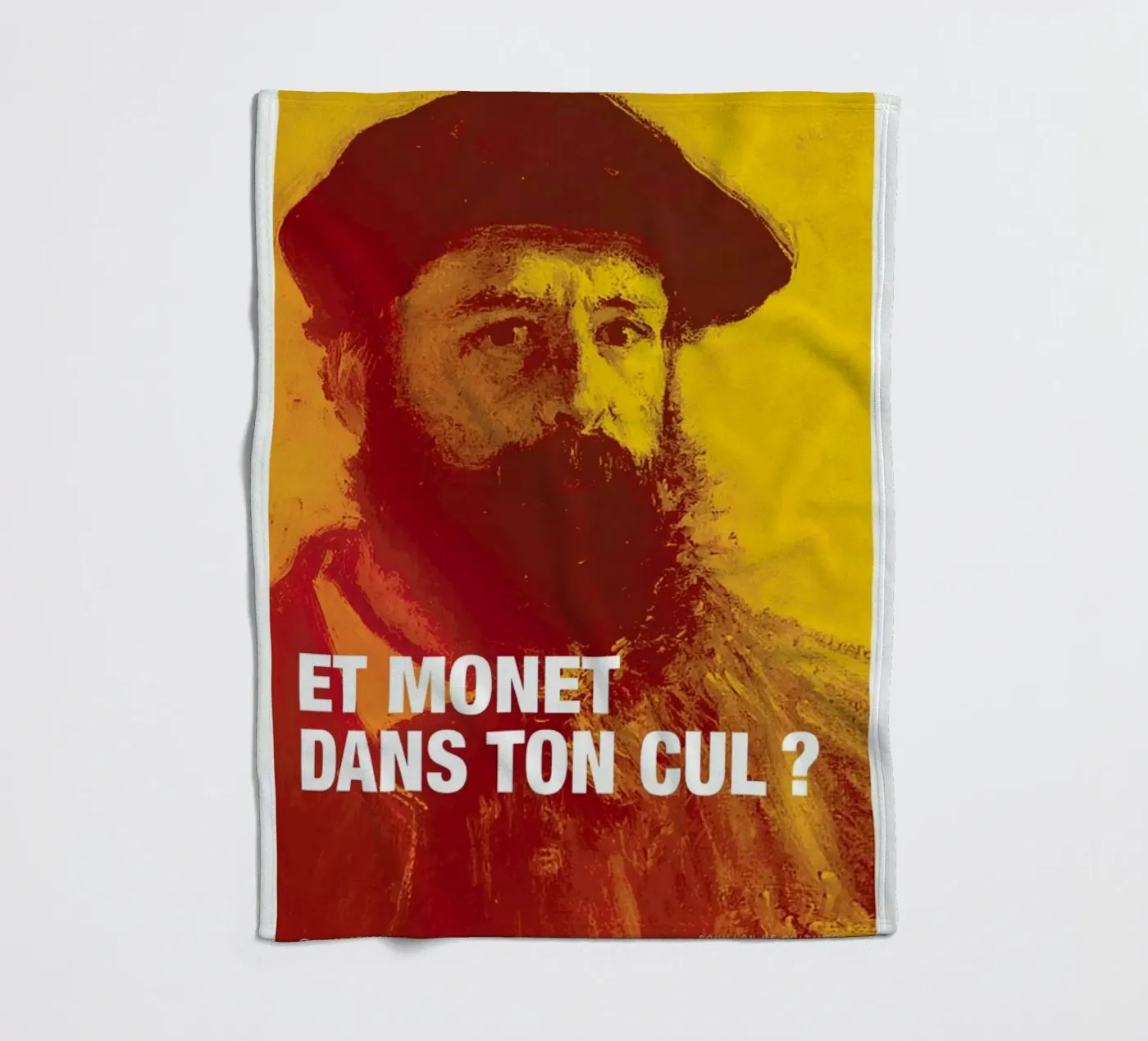 Monet fleecedeken van Fists Et Lettres