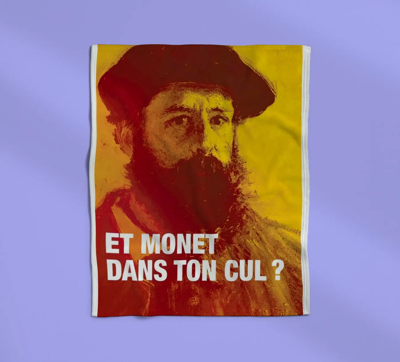 Monet fleecedeken van Fists Et Lettres