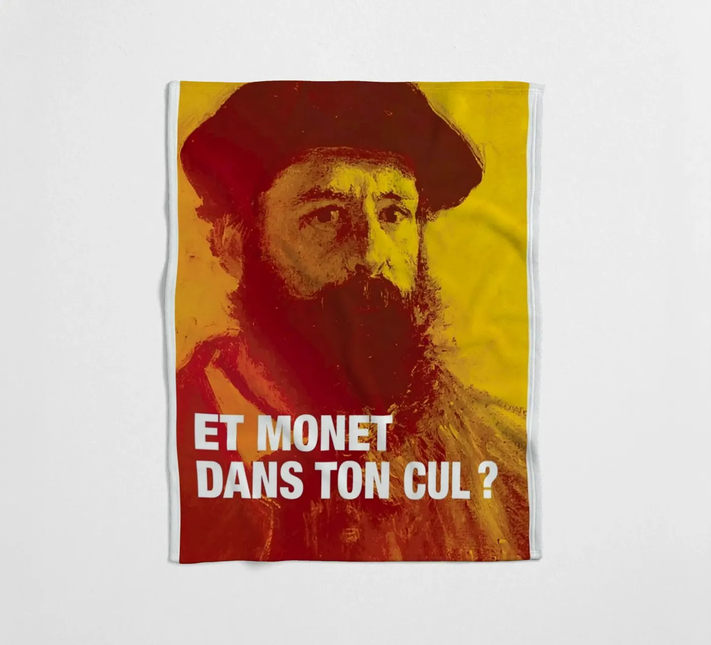 Monet fleecedeken van Fists Et Lettres