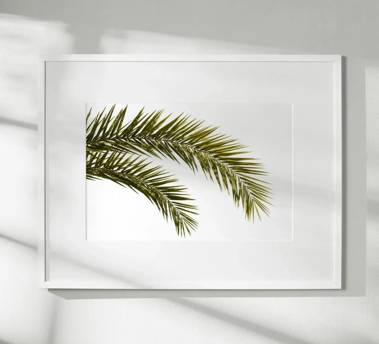 Palm Leaves 01 hahnemühle by amini54