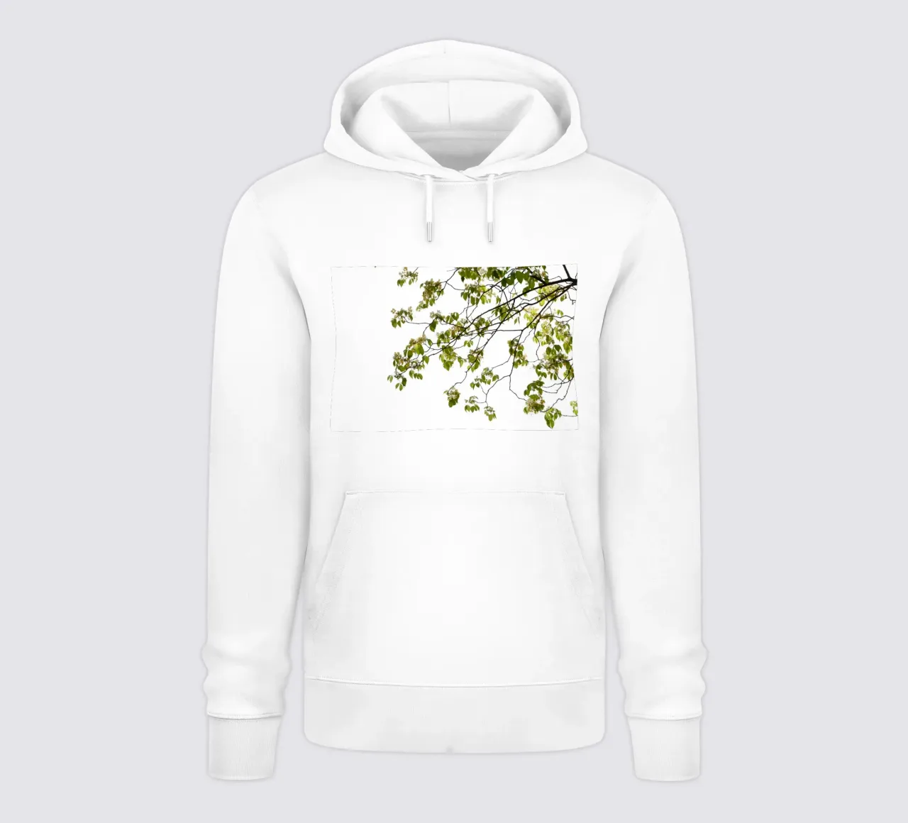 Fogliame verde 01 felpa con cappuccio da amini54