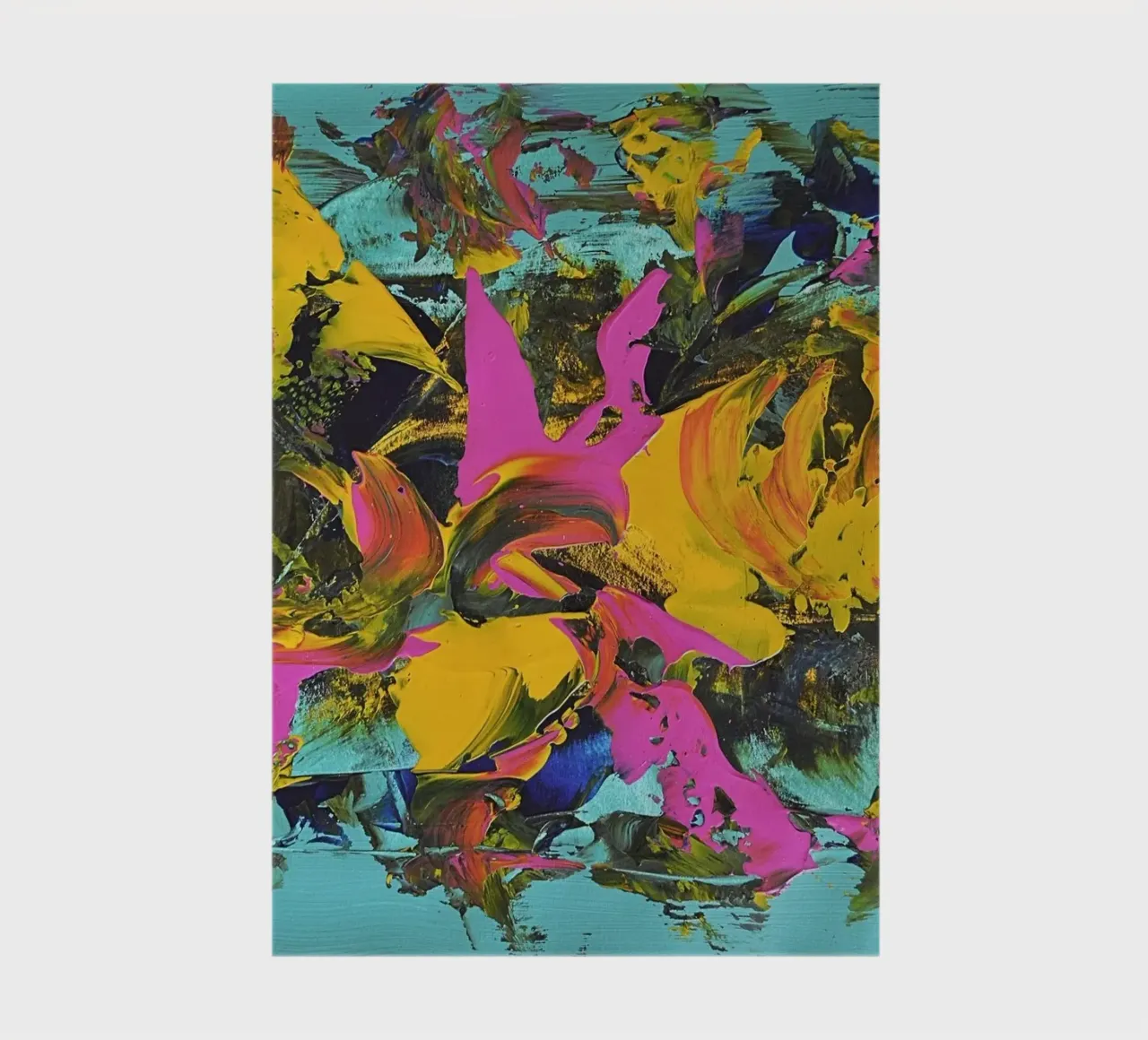 IDEAL GIFT 29 notebook by Thierry Vobmann Abstract painting