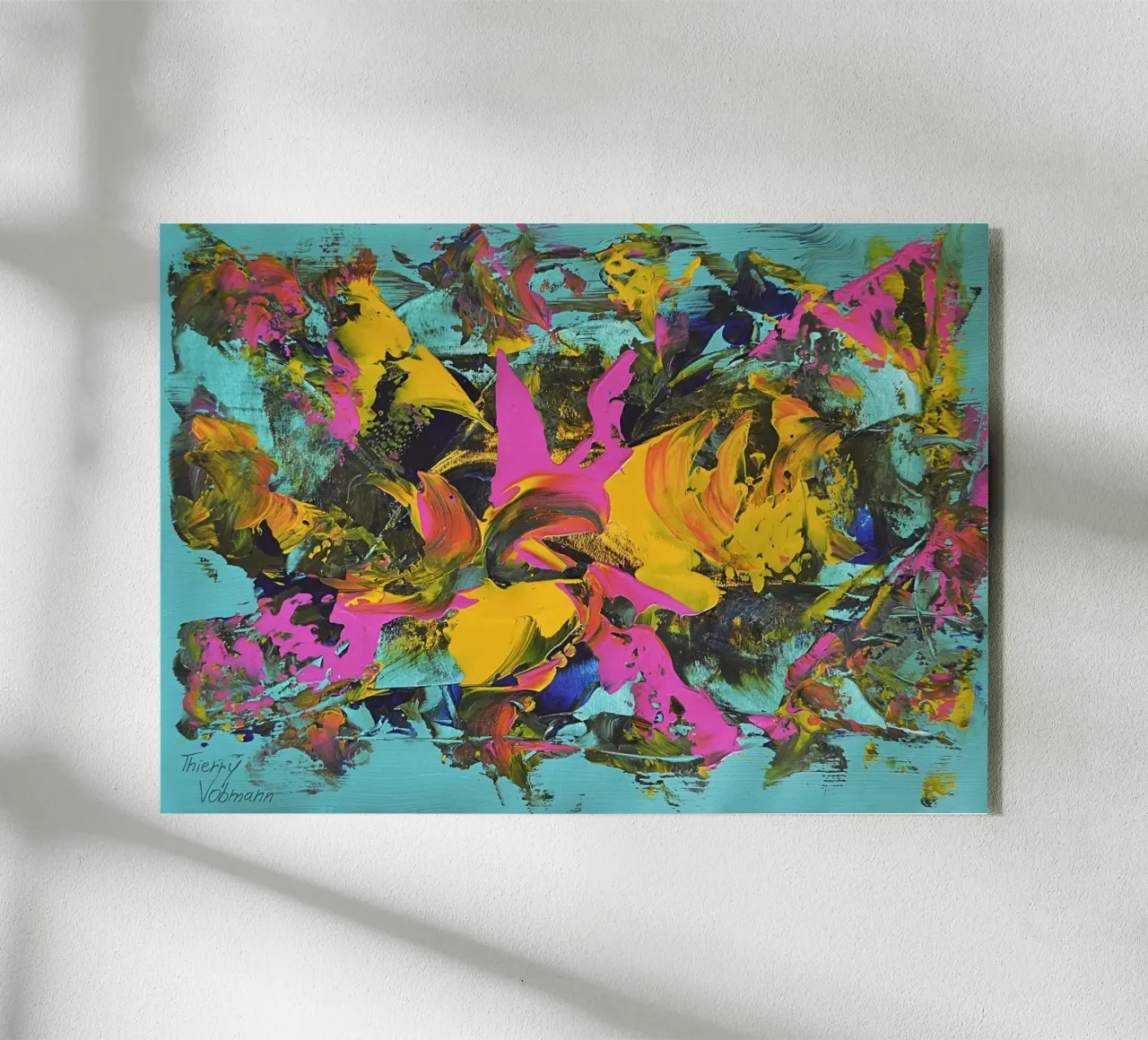 IDEAL GIFT 29 plexiglass da Thierry Vobmann Abstract painting