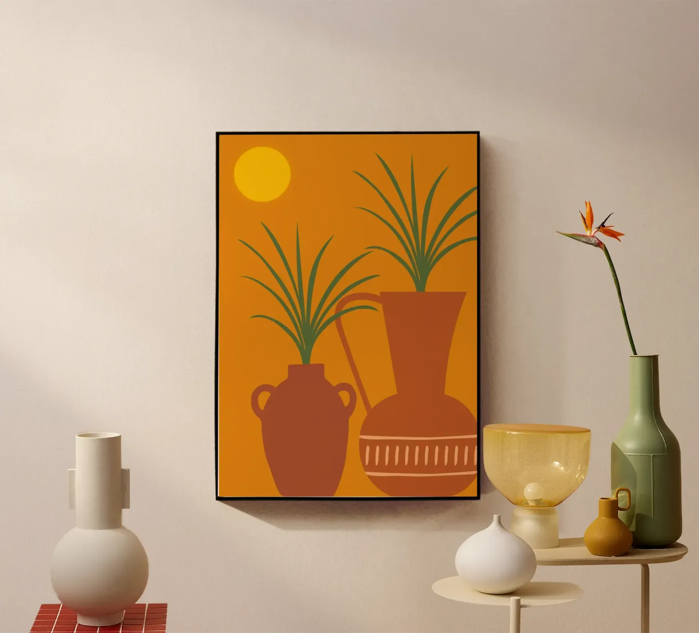 Desert Day 2 acryl van Mounias Design