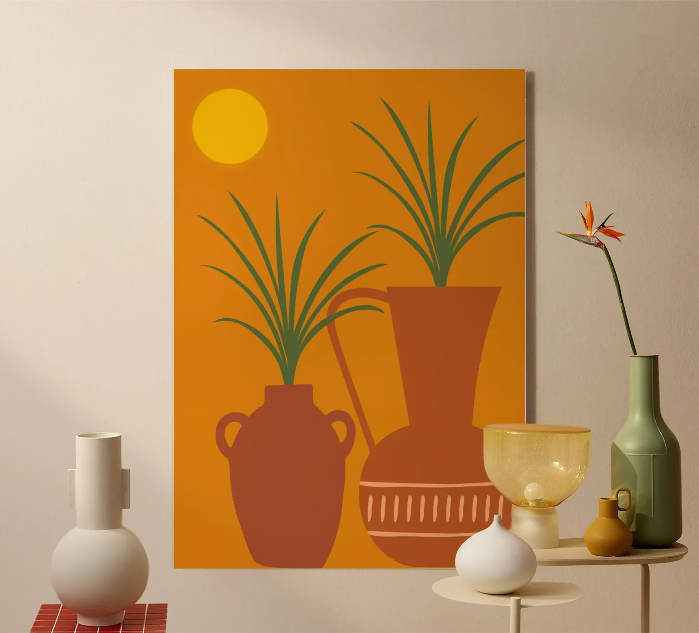 Desert Day 2 acryl van Mounias Design