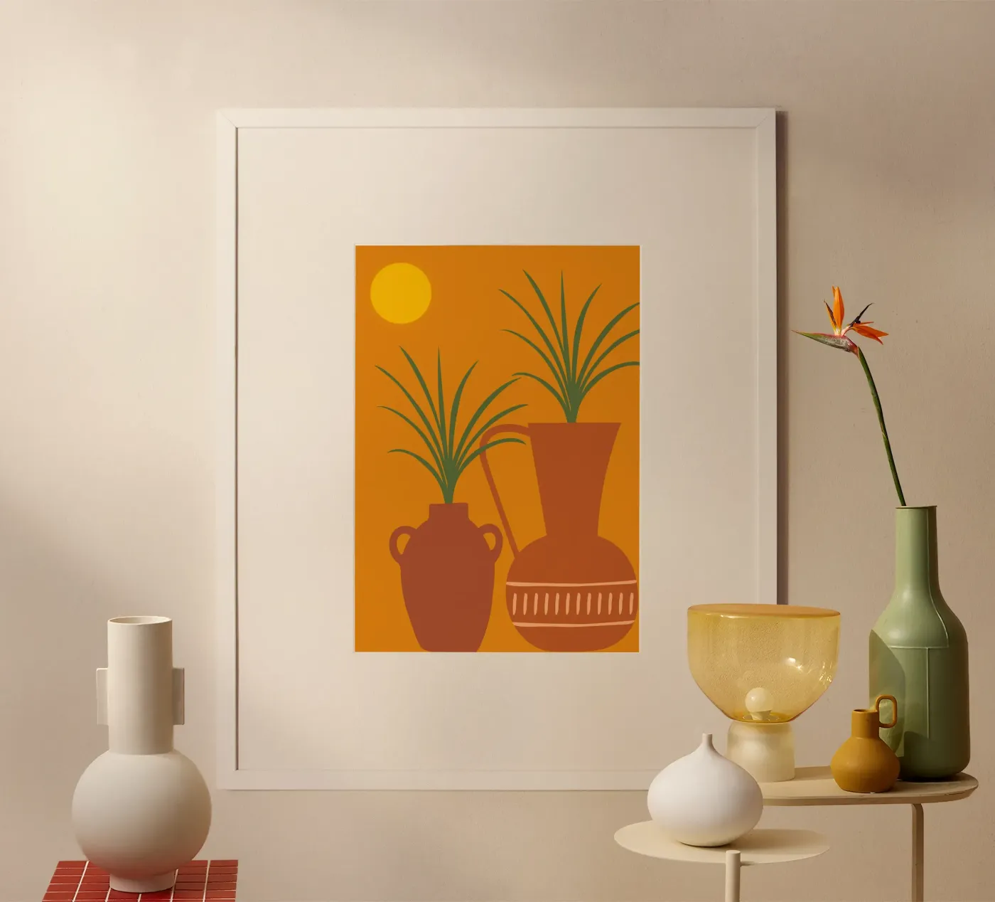 Desert Day 2 poster da Mounias Design