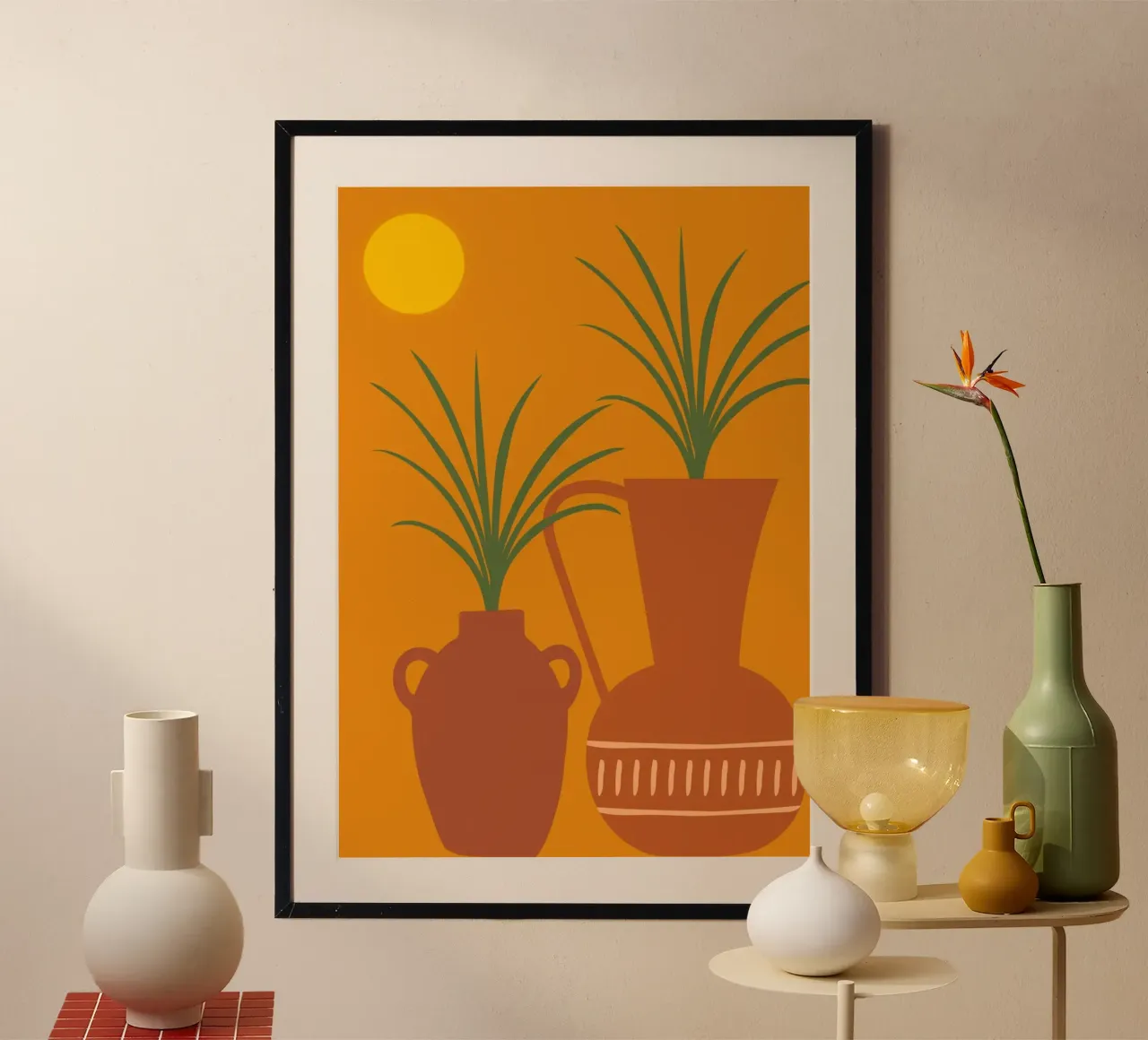 Desert Day 2 poster da Mounias Design